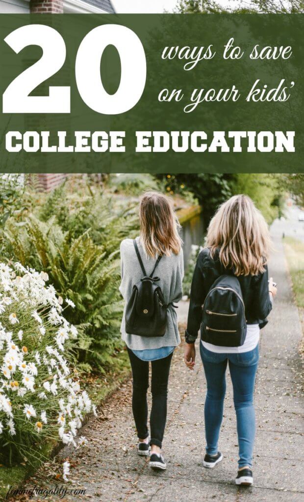20 Ways to Save On Your Kids’ College Education | Femme Frugality